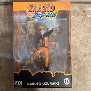 Naruto Uzumaki Action Figure - Orange and Black new